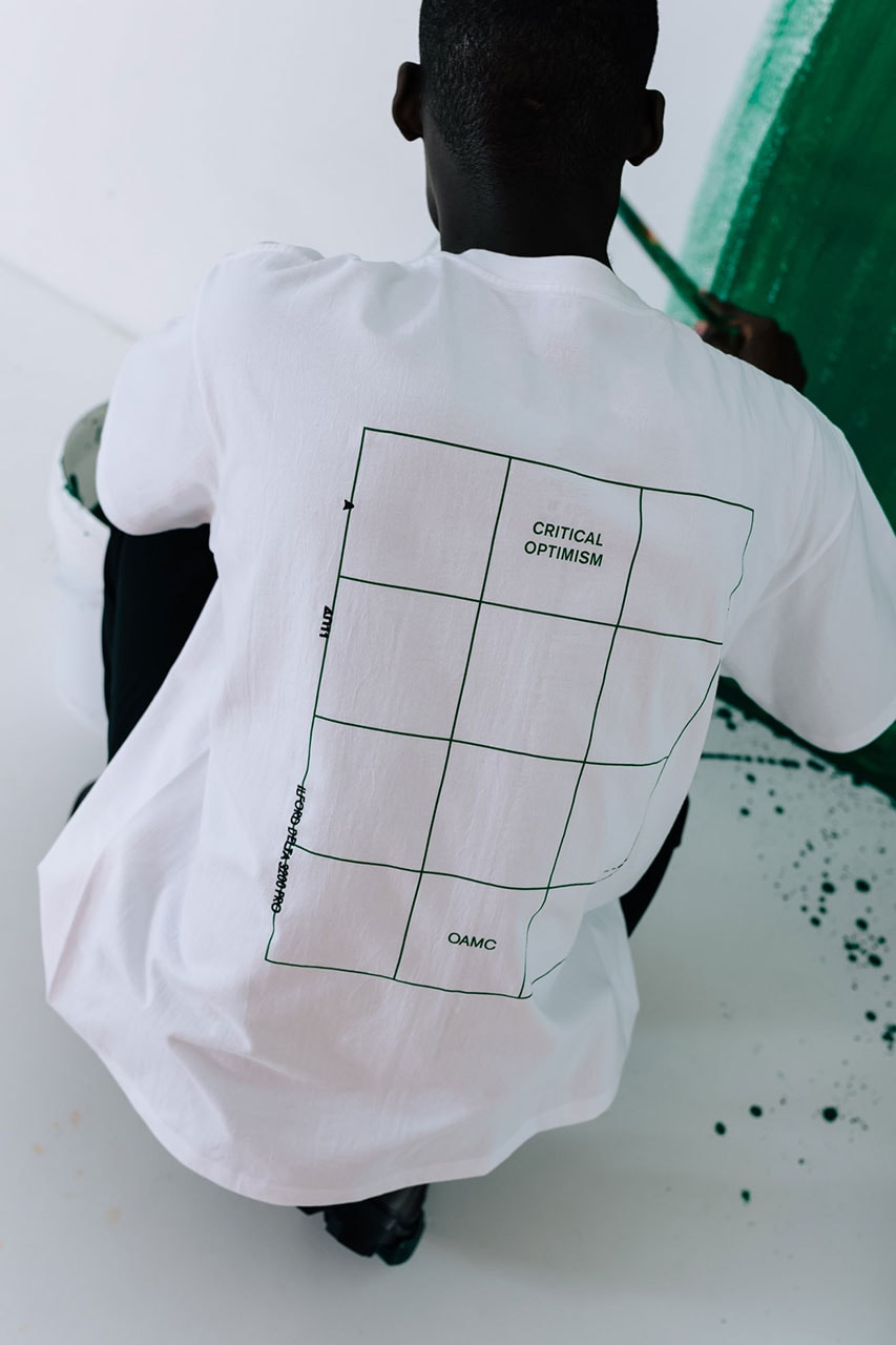 OAMCがグラフペーパーに制作したエクスクルーシブTシャツが登場 OAMC for Graphpaper collection new release 