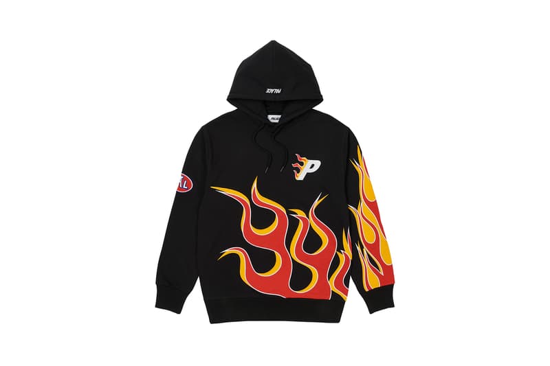 パレススケートボード 2022年夏コレクション発売アイテム一覧 - Week 4 Palace Summer 2022 Week 4 Drop List Every Item Slides Flame Hoodie Statue Jacket Denim Caps Hats Dog Duck Release Information Skateboarding