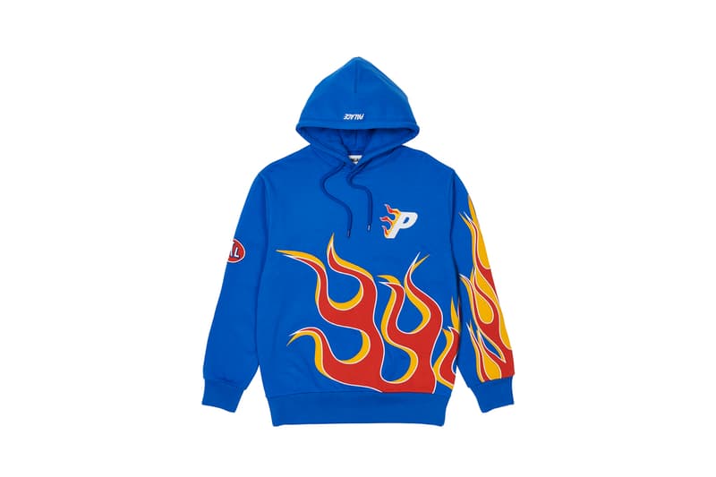 パレススケートボード 2022年夏コレクション発売アイテム一覧 - Week 4 Palace Summer 2022 Week 4 Drop List Every Item Slides Flame Hoodie Statue Jacket Denim Caps Hats Dog Duck Release Information Skateboarding