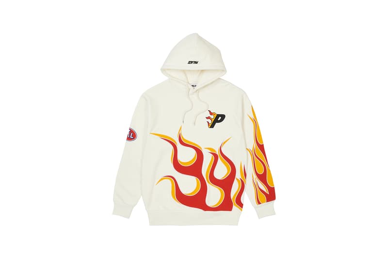 パレススケートボード 2022年夏コレクション発売アイテム一覧 - Week 4 Palace Summer 2022 Week 4 Drop List Every Item Slides Flame Hoodie Statue Jacket Denim Caps Hats Dog Duck Release Information Skateboarding