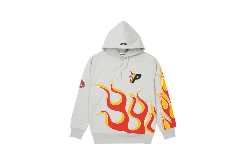 パレススケートボード 2022年夏コレクション発売アイテム一覧 - Week 4 Palace Summer 2022 Week 4 Drop List Every Item Slides Flame Hoodie Statue Jacket Denim Caps Hats Dog Duck Release Information Skateboarding