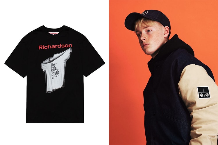 Richardson からデイビッド・シムズとのコラボによる最新 T シャツ & ZINE が登場