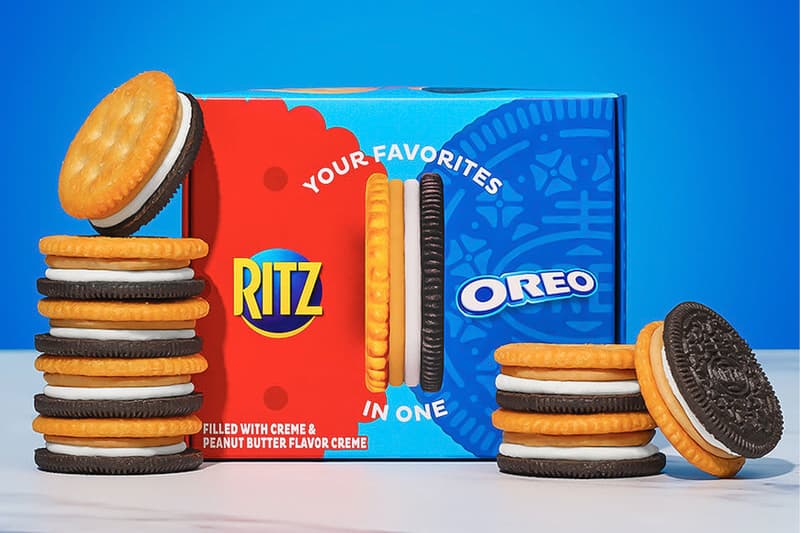 お馴染みのリッツとオレオが異色のコラボレーションを発表 Ritz and Oreo Come Together for the Ultimate Sweet and Salty Collab ritz crackers oreo cookie limited edition peanut butter