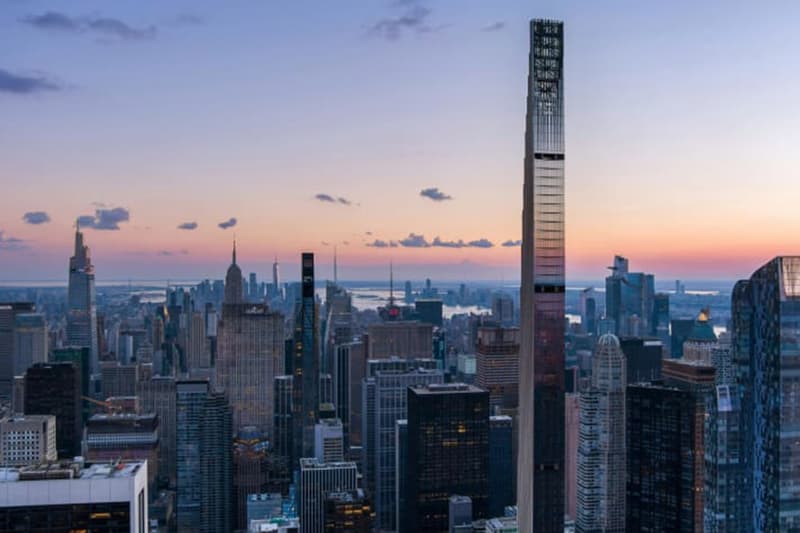 ニューヨークに“世界で最も細長い”超高層ビルが完成 Steinway Tower in New York is the world's skinniest skyscraper 