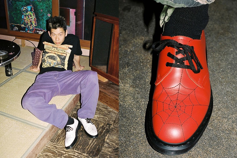 シュプリーム x ドクターマーチンによる2022年春夏の最新コラボ3ホールシューズが登場 Supreme x Dr. Martens collab 3-Eye Shoe 2022 spring summer release info