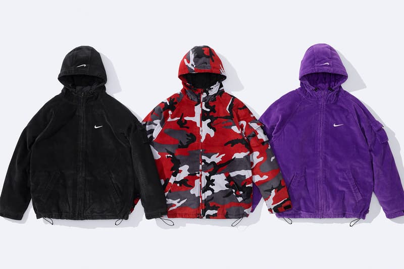 シュプリーム x ナイキによる2022年春夏シーズンのコラボコレクションが到着 Supreme x Nike collab collection 2022 spring summer release info