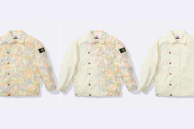 シュプリーム x ストーンアイランドによる2022年春シーズンのコラボコレクションが発売 Supreme x Stone Island collab capsule collection 2022 spring release info