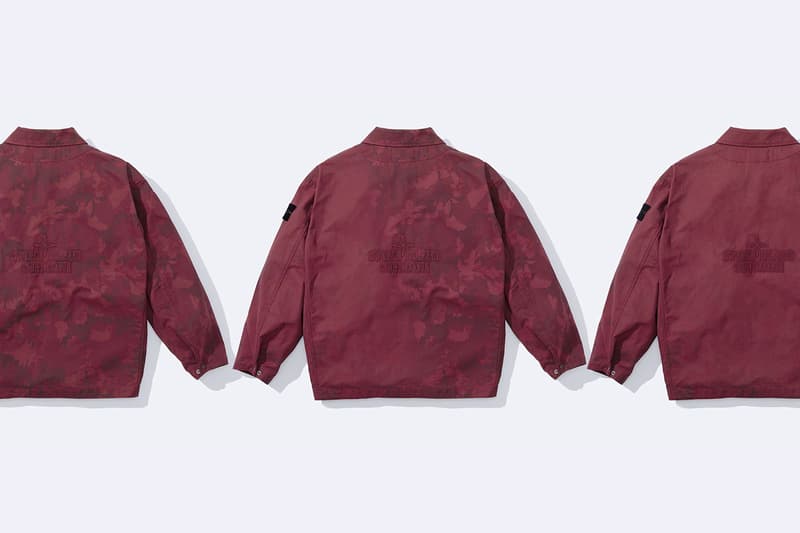 シュプリーム x ストーンアイランドによる2022年春シーズンのコラボコレクションが発売 Supreme x Stone Island collab capsule collection 2022 spring release info