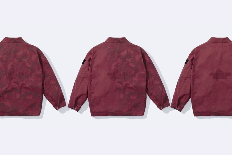 シュプリーム x ストーンアイランドによる2022年春シーズンのコラボコレクションが発売 Supreme x Stone Island collab capsule collection 2022 spring release info