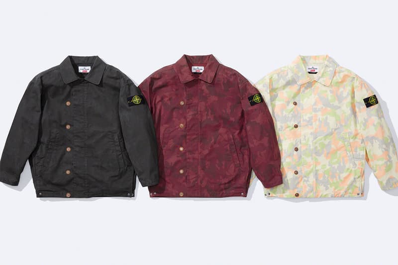 シュプリーム x ストーンアイランドによる2022年春シーズンのコラボコレクションが発売 Supreme x Stone Island collab capsule collection 2022 spring release info