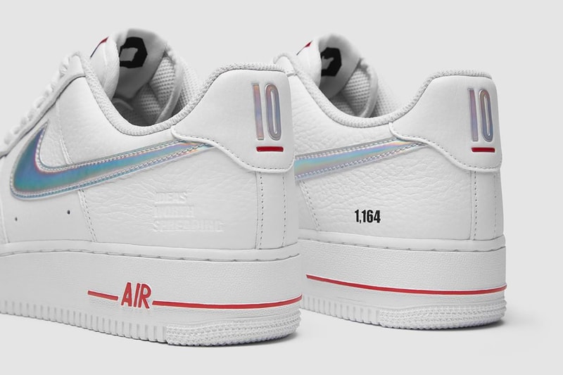 テッドxポートランドが10周年を記念してナイキとのコラボエアフォース1を発売 TEDxPortland nike air force 1 low 10 year anniversary release info date store list buying guide photos price 