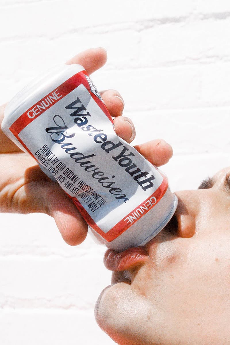 ヴェルディがプレミアムラガービールブランド バドワイザーとのコラボレーションを発表 verdy wasted youth budweiser collab release info