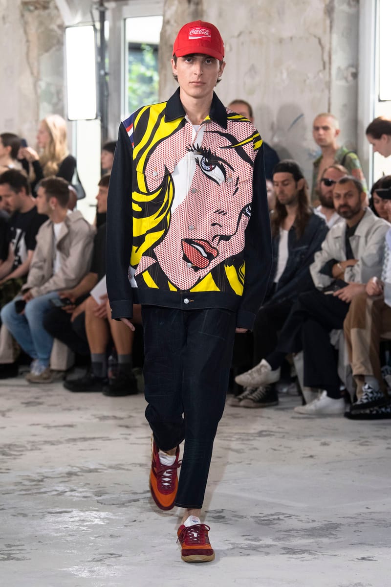 希少　JUNYA WATANABE MAN ジュンヤワタナベマン■AD2003 渡辺淳弥　■ミリタリー　エポレット　■プリント　■半袖シャツ　■ヴィンテージ ジュンヤ ワタナベ マン(JUNYA WATANABE MAN) 2024-25年秋冬メンズ