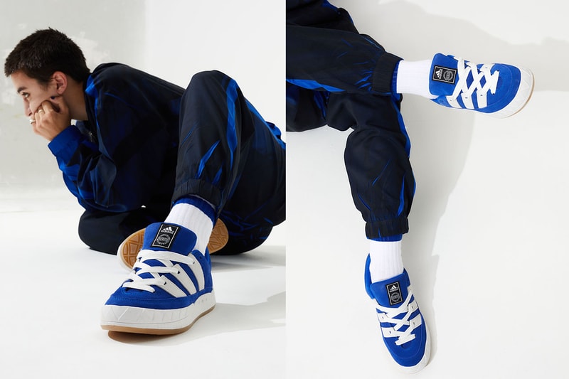 アトモスから アディダス オリジナルス アディマティック初の別注モデル “atmos Blue” が発売 adidas Originals ADIMATIC exclusive for atmos “atmos Blue” release info