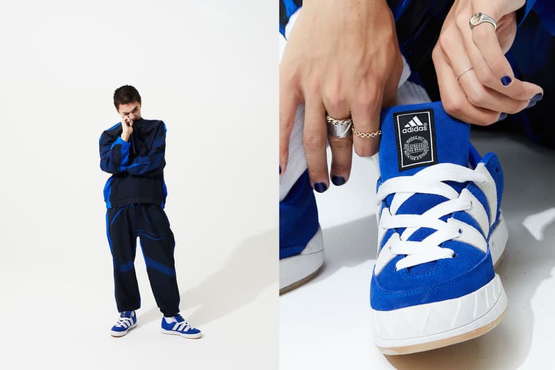 アトモスから アディダス オリジナルス アディマティック初の別注モデル “atmos Blue” が発売 adidas Originals ADIMATIC exclusive for atmos “atmos Blue” release info