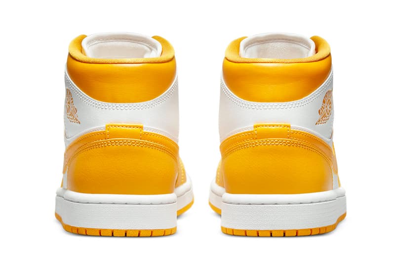 エアジョーダン1ミッドから 鮮やかなカラー “ユニバーシティゴールド”を採用した新作が登場 air jordan 1 mid university gold bq6472 117 release info