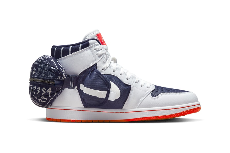 ストリートバスケの大会 クアイ54とコラボした新作エアジョーダン1が登場 Air Jordan 1 Utility Stash Quai 54 DV1717 100 Photos release date info store list buying guide price