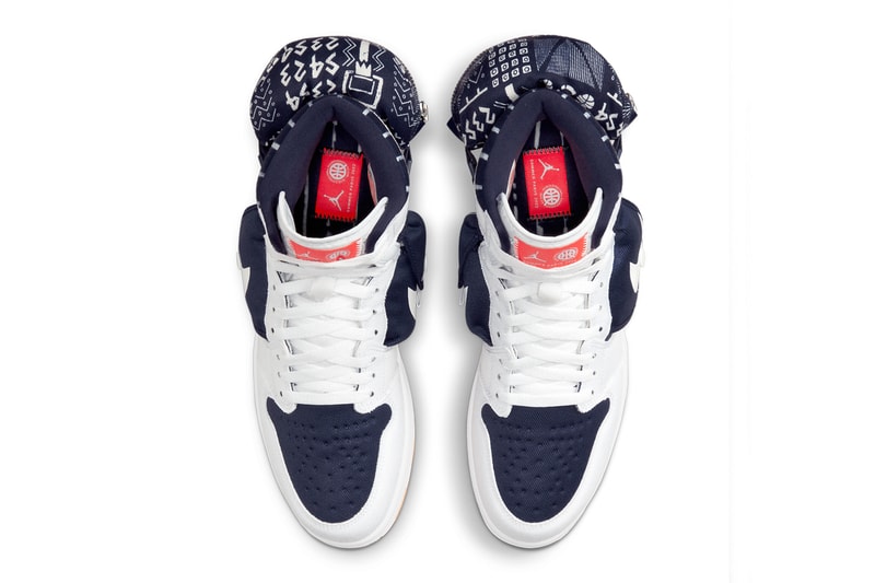ストリートバスケの大会 クアイ54とコラボした新作エアジョーダン1が登場 Air Jordan 1 Utility Stash Quai 54 DV1717 100 Photos release date info store list buying guide price