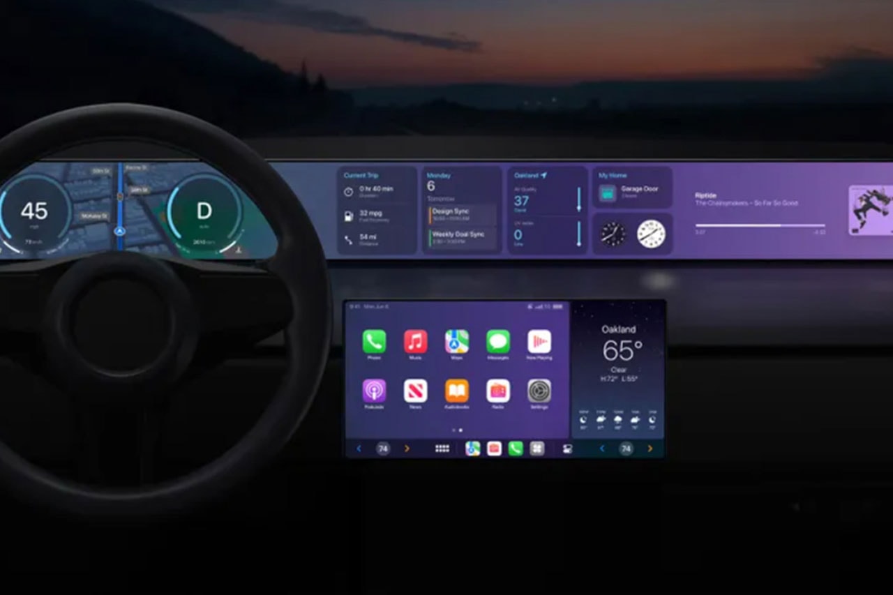 アップルが次世代型カープレイの開発中画面を公開 Apple announces next-generation CarPlay development screen