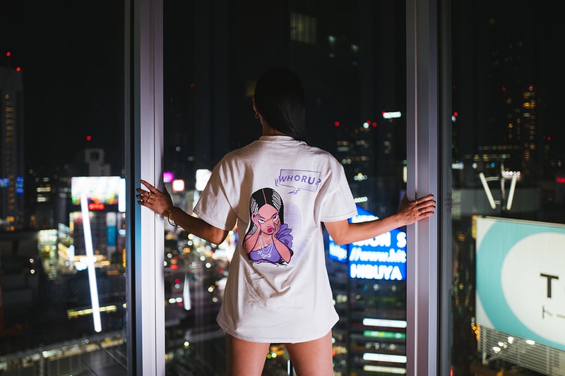 エイウィッチとフランス人アーティスト ファフィのコラボTシャツ第2弾が発売 awich fafi collabo tshirt 2 release info