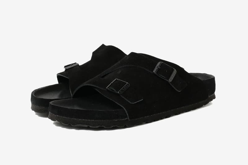 ビームスからビルケンシュトックのチューリッヒ別注モデルが再登場 BIRKENSTOCK Zurich all black model Resale from BEAMS 