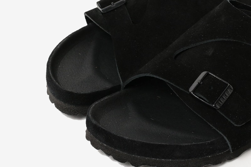 ビームスからビルケンシュトックのチューリッヒ別注モデルが再登場 BIRKENSTOCK Zurich all black model Resale from BEAMS 