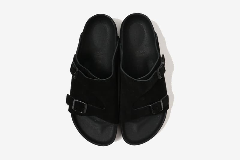 ビームスからビルケンシュトックのチューリッヒ別注モデルが再登場 BIRKENSTOCK Zurich all black model Resale from BEAMS 