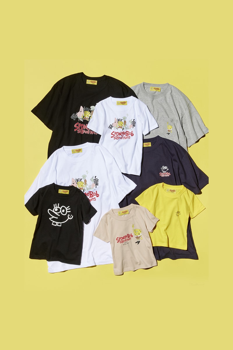 ビームス Tよりスポンジ・ボブ x 花井祐介のコラボコレクションがリリース beams t spongebob hanaiyusuke collabo release