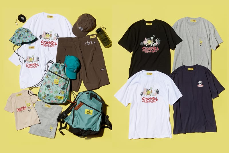BEAMS T より『スポンジ・ボブ』 x 花井祐介のコラボコレクションがリリース