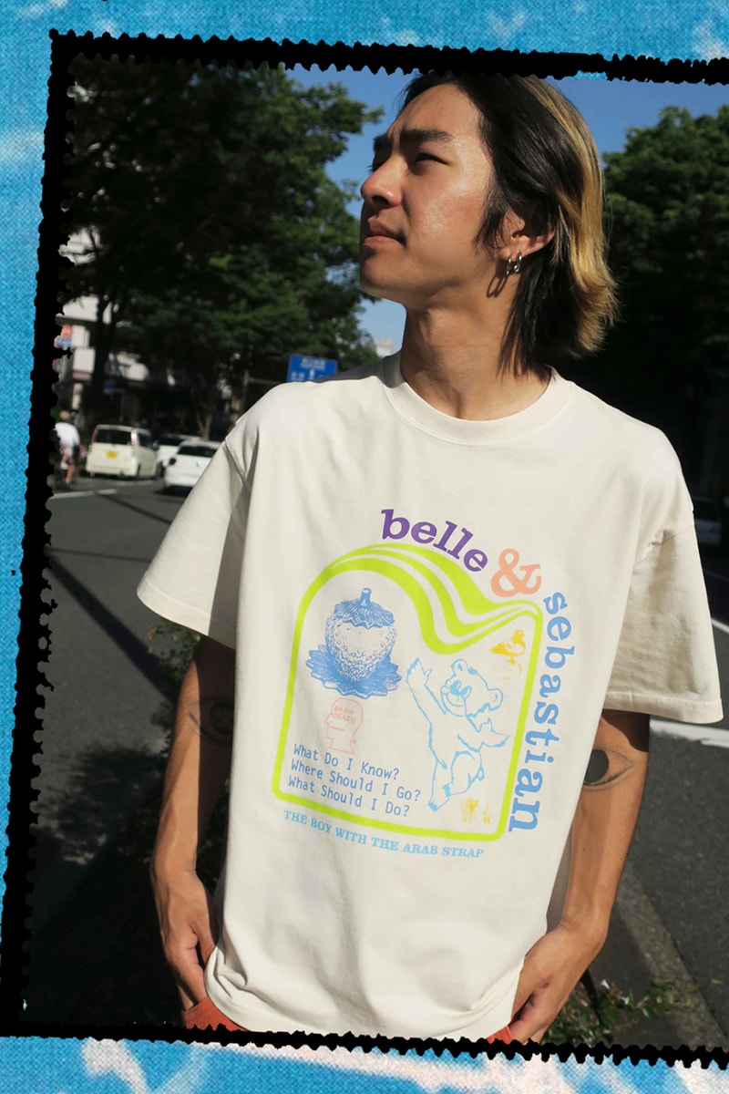 ブレイン デッドがベル・アンド・セバスチャンとのコラボアイテムをリリース brain dead belle sebastian collaboration release info