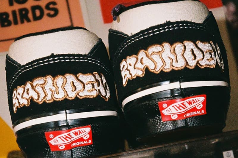 ブレインデッドが誕生30周年を迎えるヴァンズハーフキャブとのコラボを発表 brain dead vans half cab black release info date store list buying guide photos price 