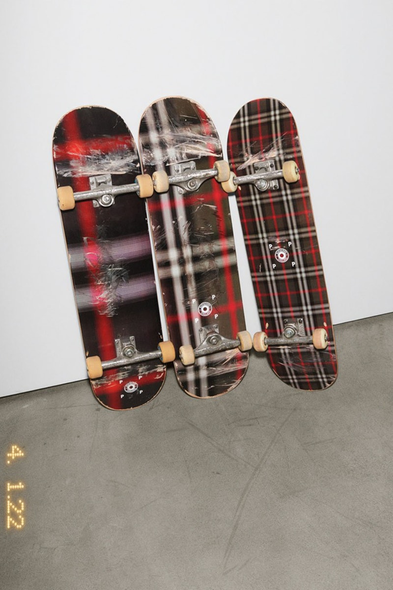 バーバリー x ポップトレーディングカンパニーによる初のコラボコレクションが登場 Burberry x Pop Trading Company first collab collection release info