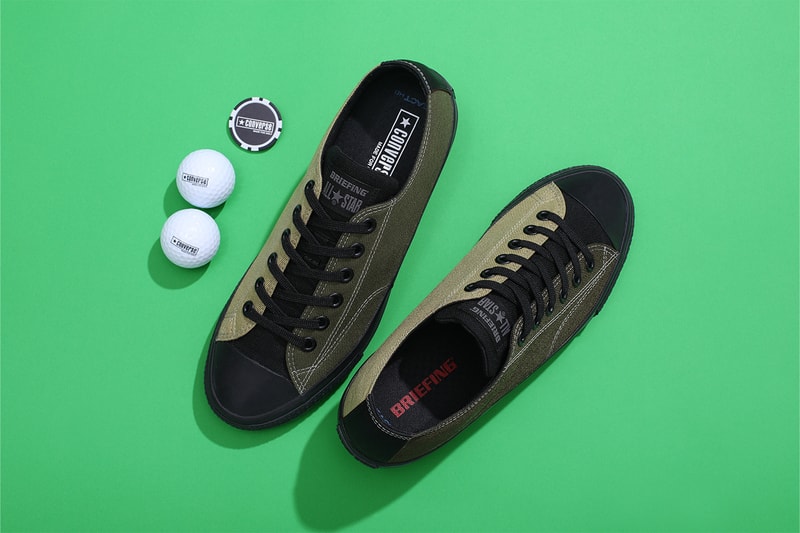 コンバースからブリーフィング ゴルフとコラボしたオールスター ゴルフが登場 converse briefing golf all star gf collabo release info