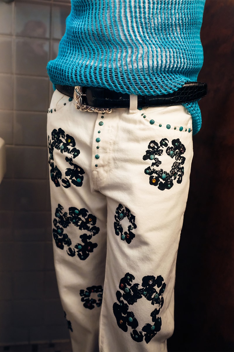 Denim Tears Levis DSM ターコイズ ラインストーン デニム