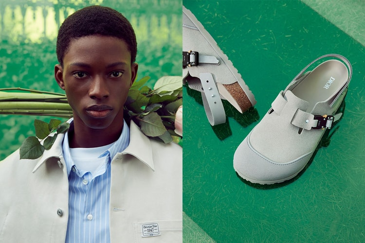 DIOR x BIRKENSTOCK によるコラボフットウェア2型を含むコレクションが発売