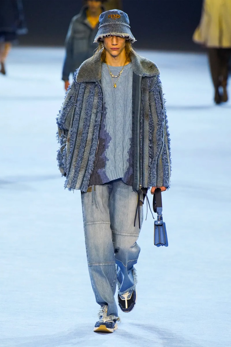 FENDI 2023年春夏メンズコレクション Fendi Frolics In Nature With the Soft Dappling of Light and Textures for SS23