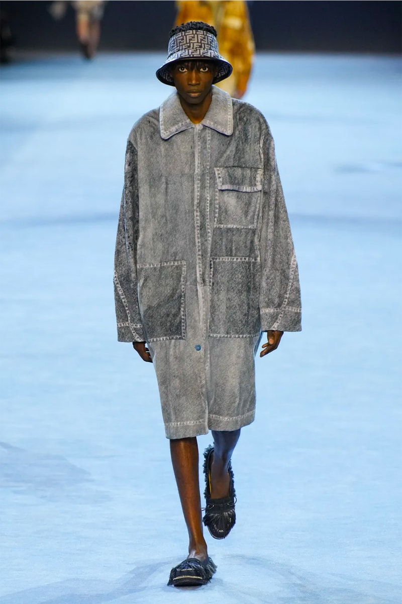 FENDI 2023年春夏メンズコレクション Fendi Frolics In Nature With the Soft Dappling of Light and Textures for SS23