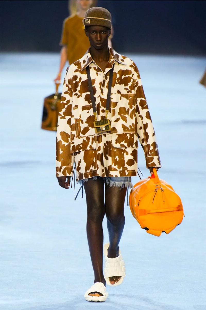 FENDI 2023年春夏メンズコレクション Fendi Frolics In Nature With the Soft Dappling of Light and Textures for SS23