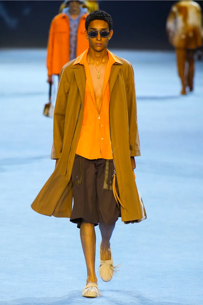 FENDI 2023年春夏メンズコレクション Fendi Frolics In Nature With the Soft Dappling of Light and Textures for SS23