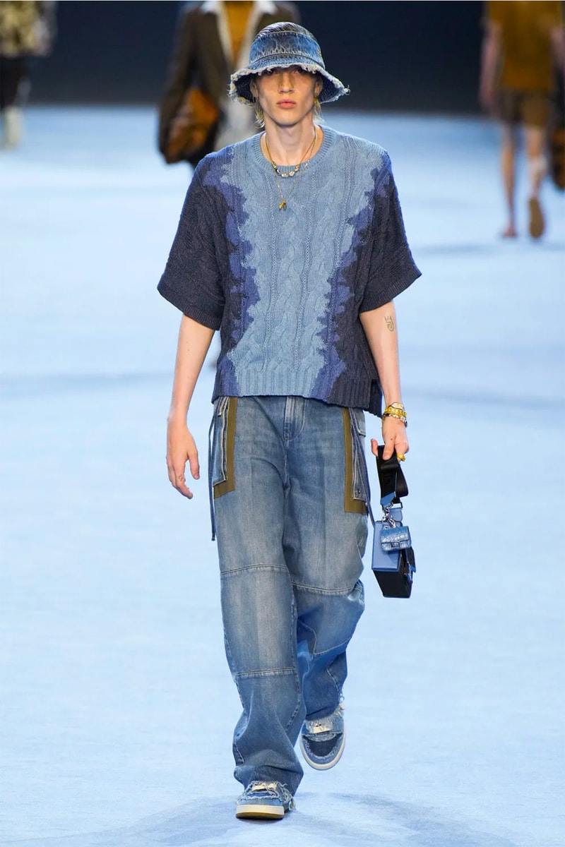 FENDI 2023年春夏メンズコレクション Fendi Frolics In Nature With the Soft Dappling of Light and Textures for SS23
