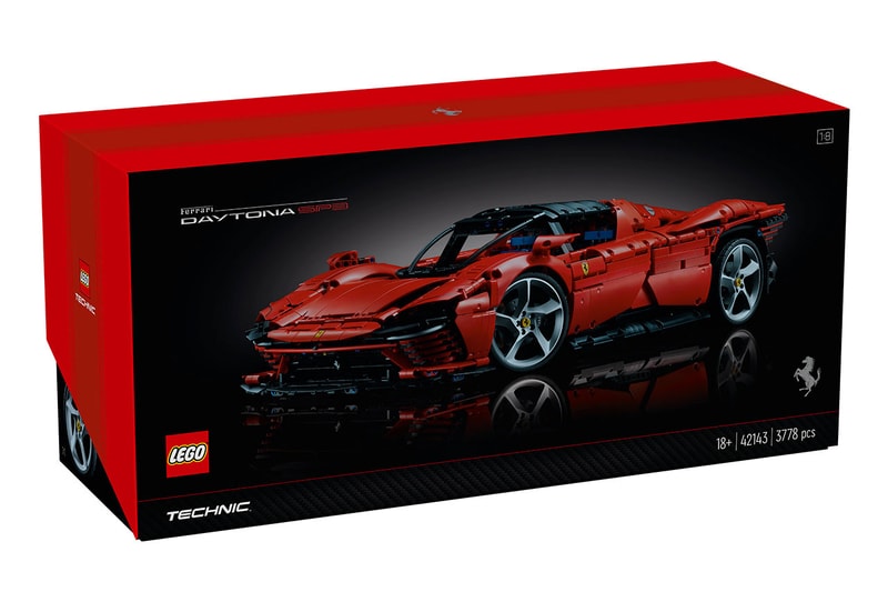 フェラーリ デイトナSP3を1/8スケールで完全再現したレゴ®︎が登場