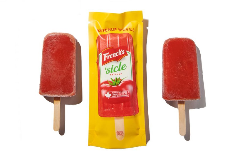 カナダの調味料メーカー フレンチからケチャップ味のアイスキャンディが誕生 Frenchs savoury & sweet ketchup popsicle release Frechsicle happy pops Canada food 