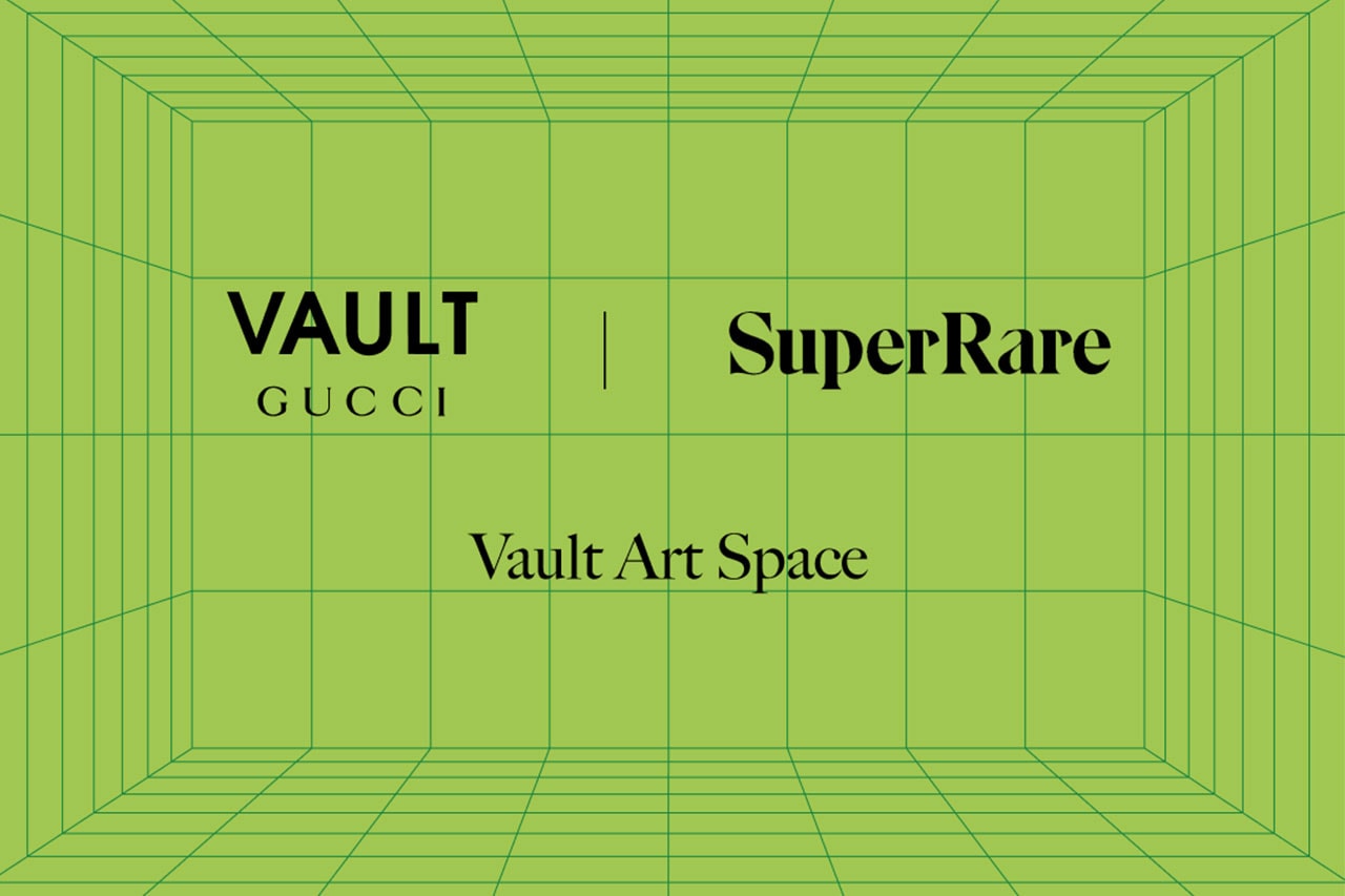 グッチとスーパーレアによるオンラインギャラリー Vault アートスペースが誕生  Vault Art Space from  Gucci x SuperRare release