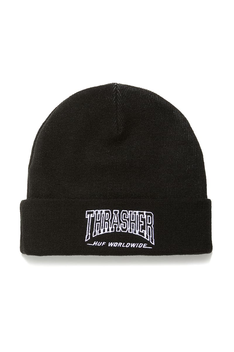 ハフとスラッシャーによるコラボコレクションがリリース huf thrasher collabo release info