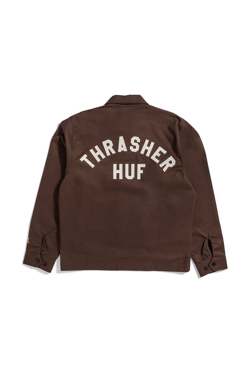 ハフとスラッシャーによるコラボコレクションがリリース huf thrasher collabo release info