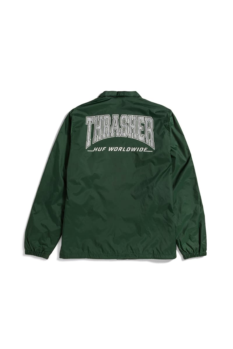 ハフとスラッシャーによるコラボコレクションがリリース huf thrasher collabo release info