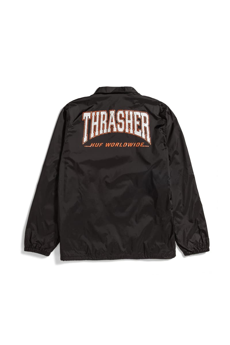 ハフとスラッシャーによるコラボコレクションがリリース huf thrasher collabo release info