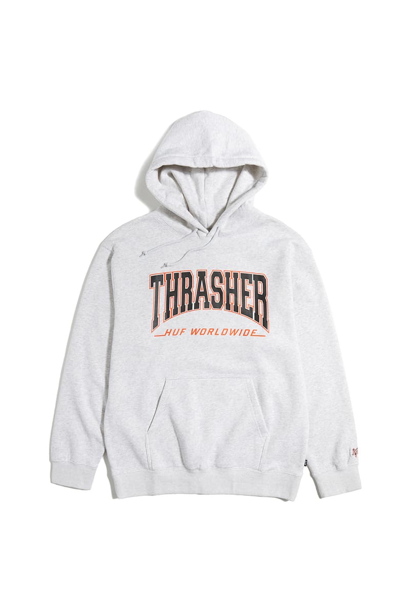 ハフとスラッシャーによるコラボコレクションがリリース huf thrasher collabo release info