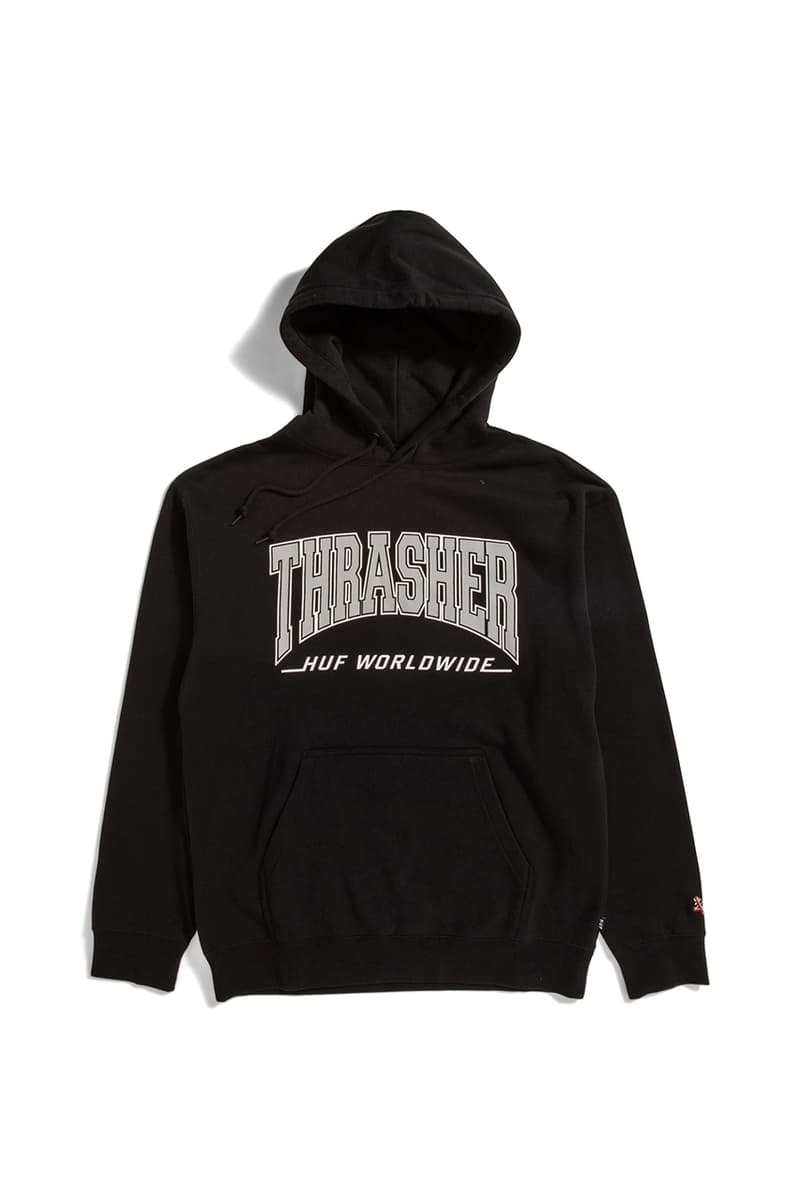 ハフとスラッシャーによるコラボコレクションがリリース huf thrasher collabo release info