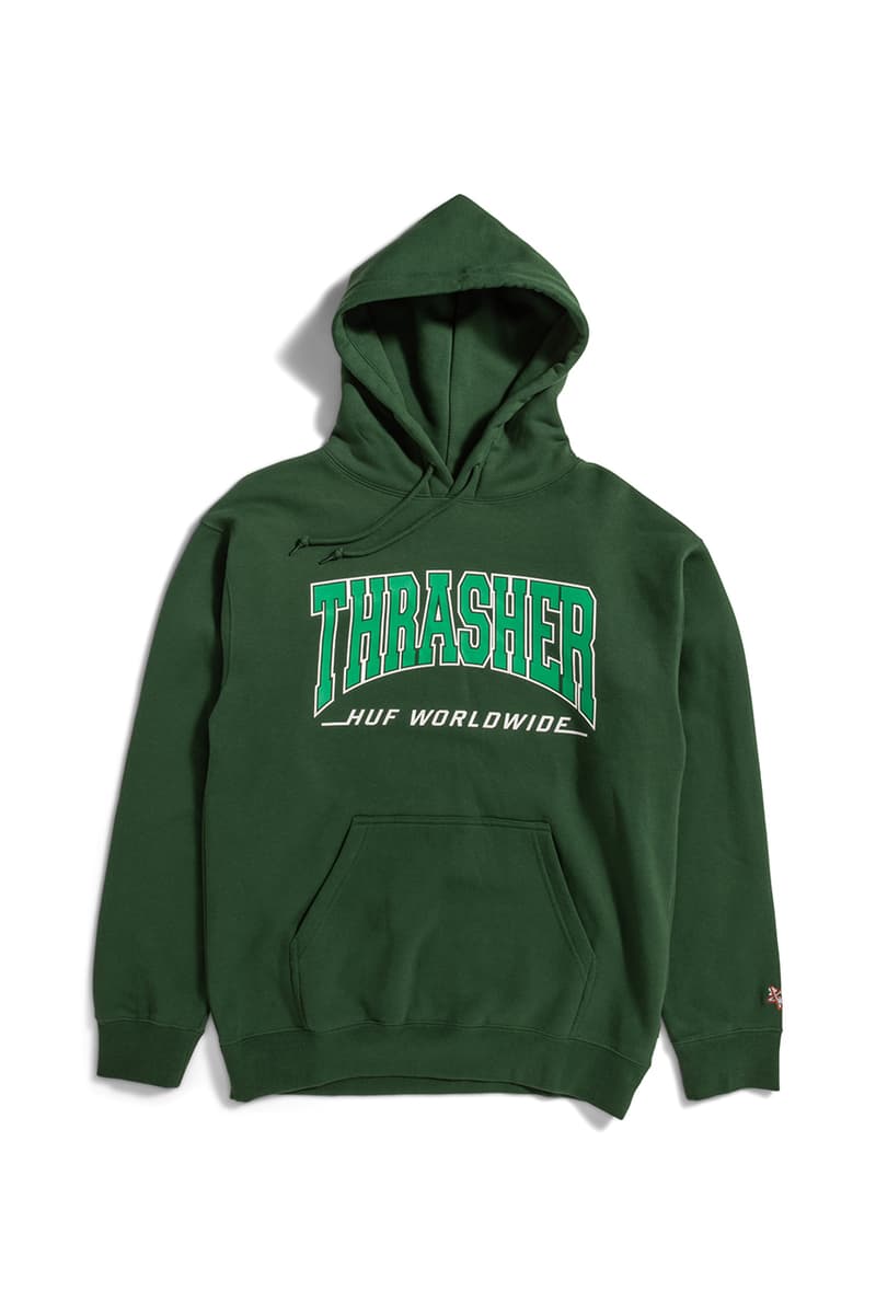 ハフとスラッシャーによるコラボコレクションがリリース huf thrasher collabo release info